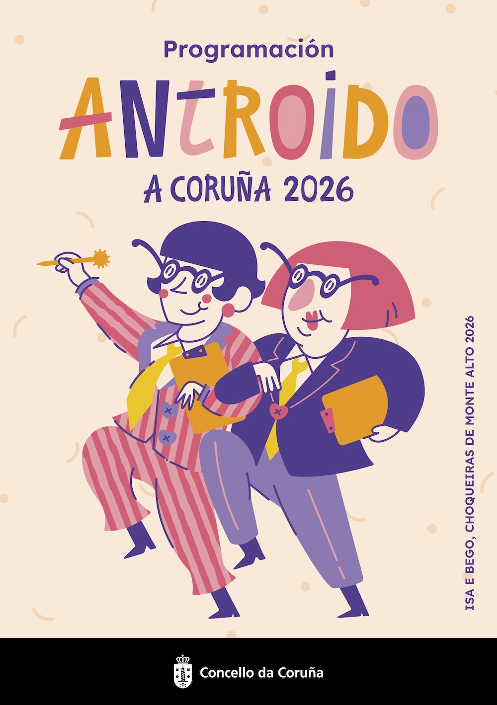 Cartel Antroido Coruna 2026