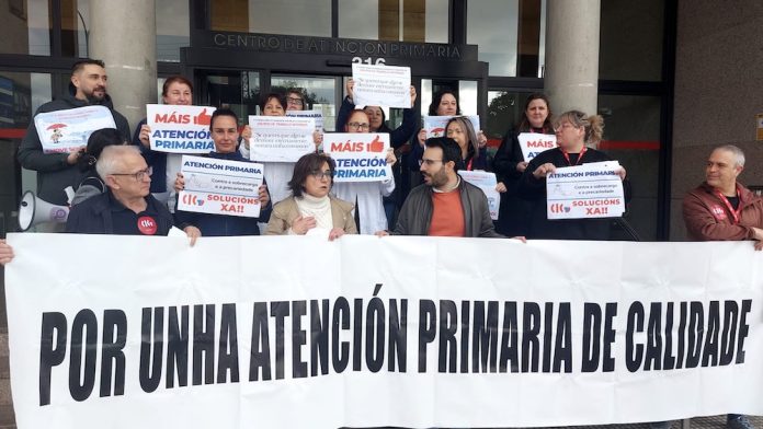 Concentracion Atencion Primaria Centro Saude Ventorrilo Coruna