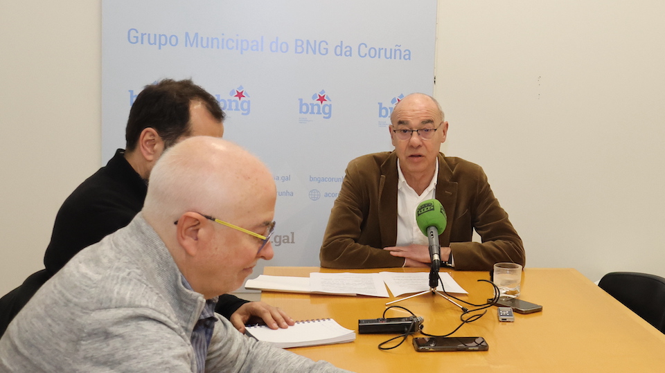 Conferencia de prensa de Jorquera de avaliación do Pleno Febreiro