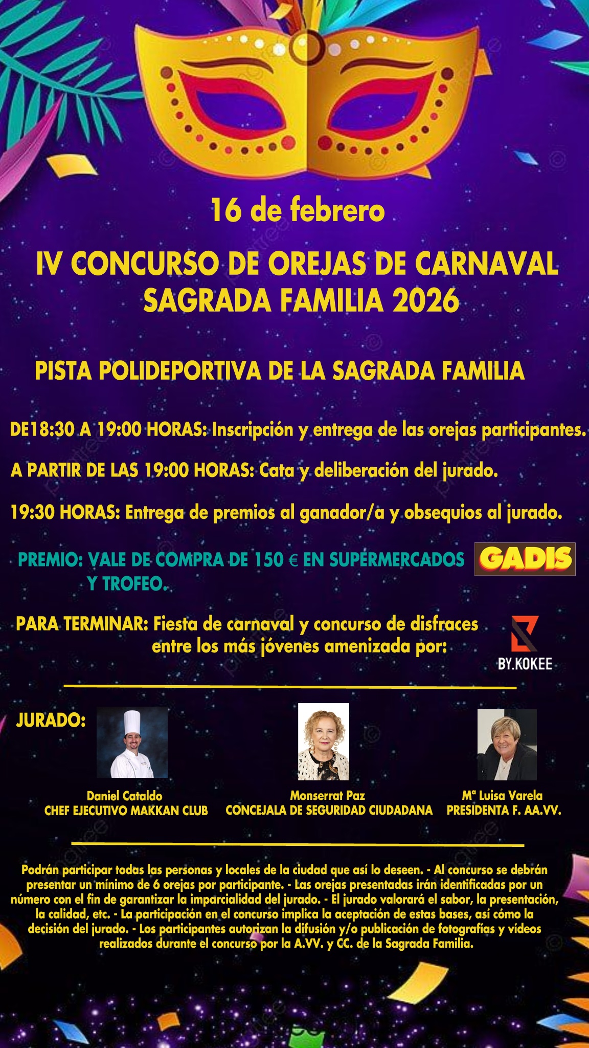 Entroido Sagrada Familia Coruna 2026