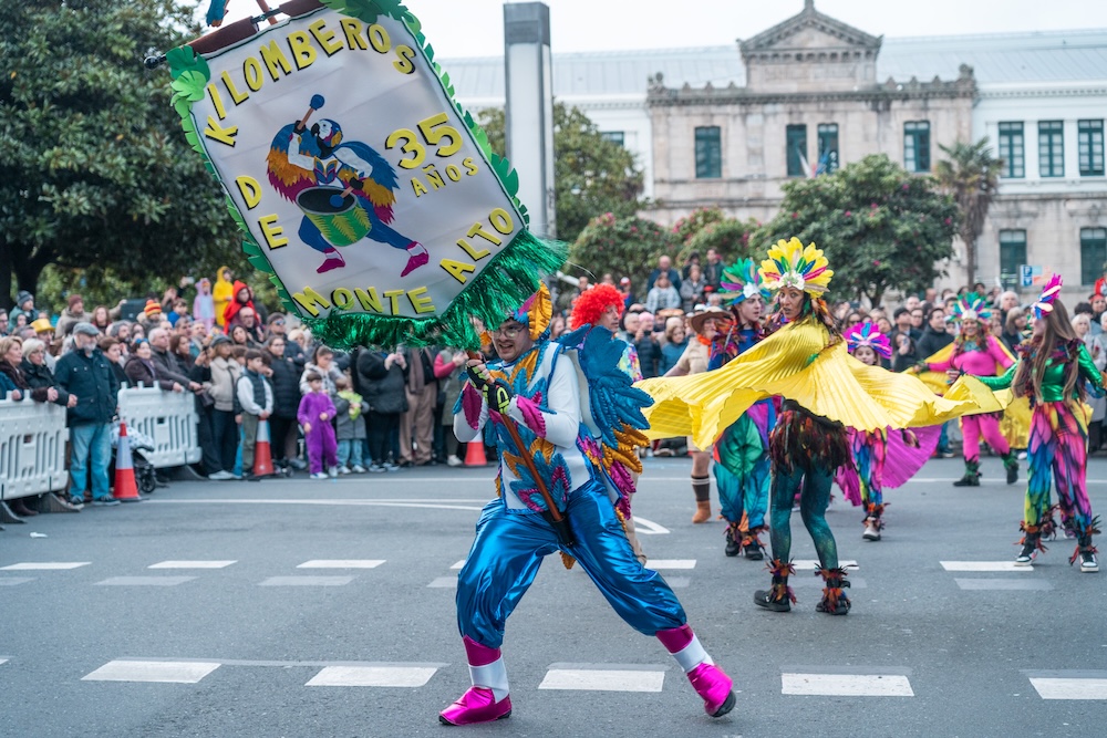 Kilomberos de Monte Alto no Entroido Coruna 2026