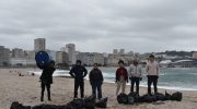 Limpeza Arena Limpia Gali Surf na praia do Orzan-Foto-roquecancelo