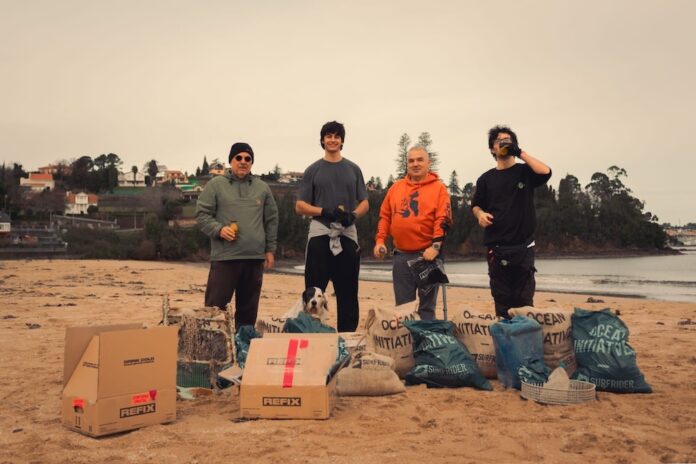 Limpeza de Izan Voluntario en Gandario
