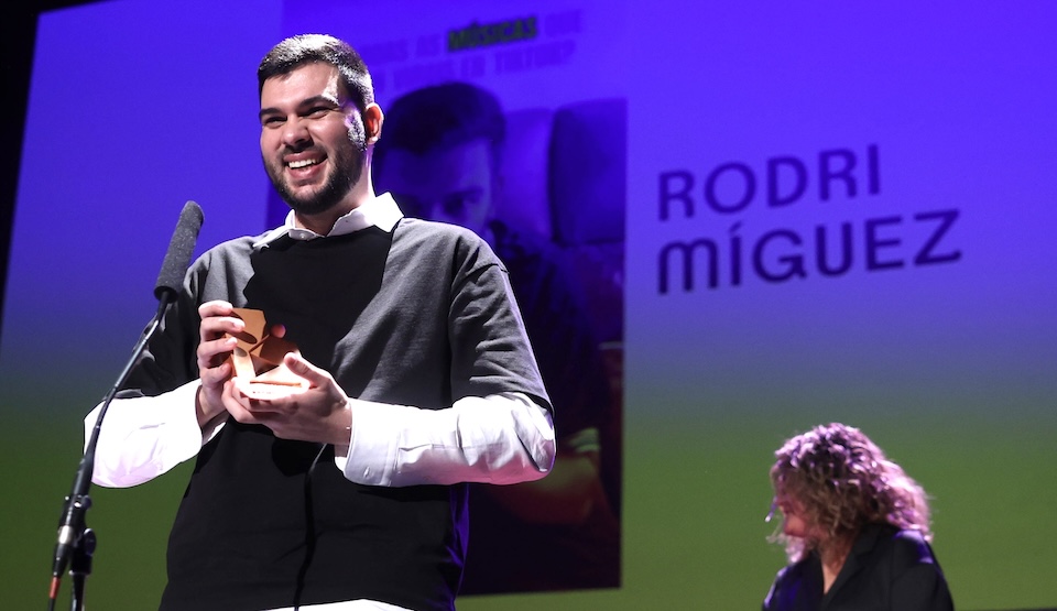 Rodri miguez Premio Youtubeiras