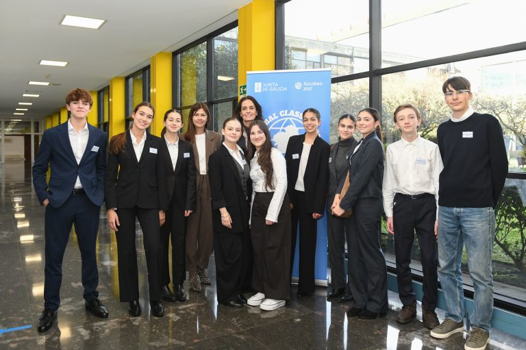 Dous alumnos do instituto de Elviña representarán a Galicia nun debate de oratoria na ONU