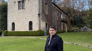 Arquivo - O delegado do Goberno, Pedro Branco, ante o Pazo de Meirás. DELEGACIÓN DO GOBERNO - Arquivo