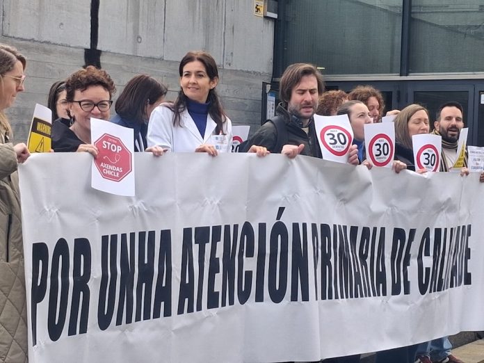 Folga Sanitarios no Centro de Salud de Matogrande (A Coruña)