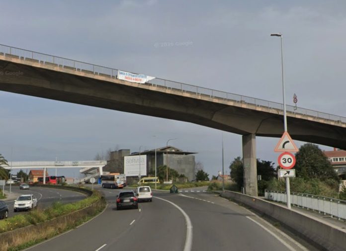 A ponte do CHUAC será derribada esta semanaA ponte do CHUAC será derribada esta semana