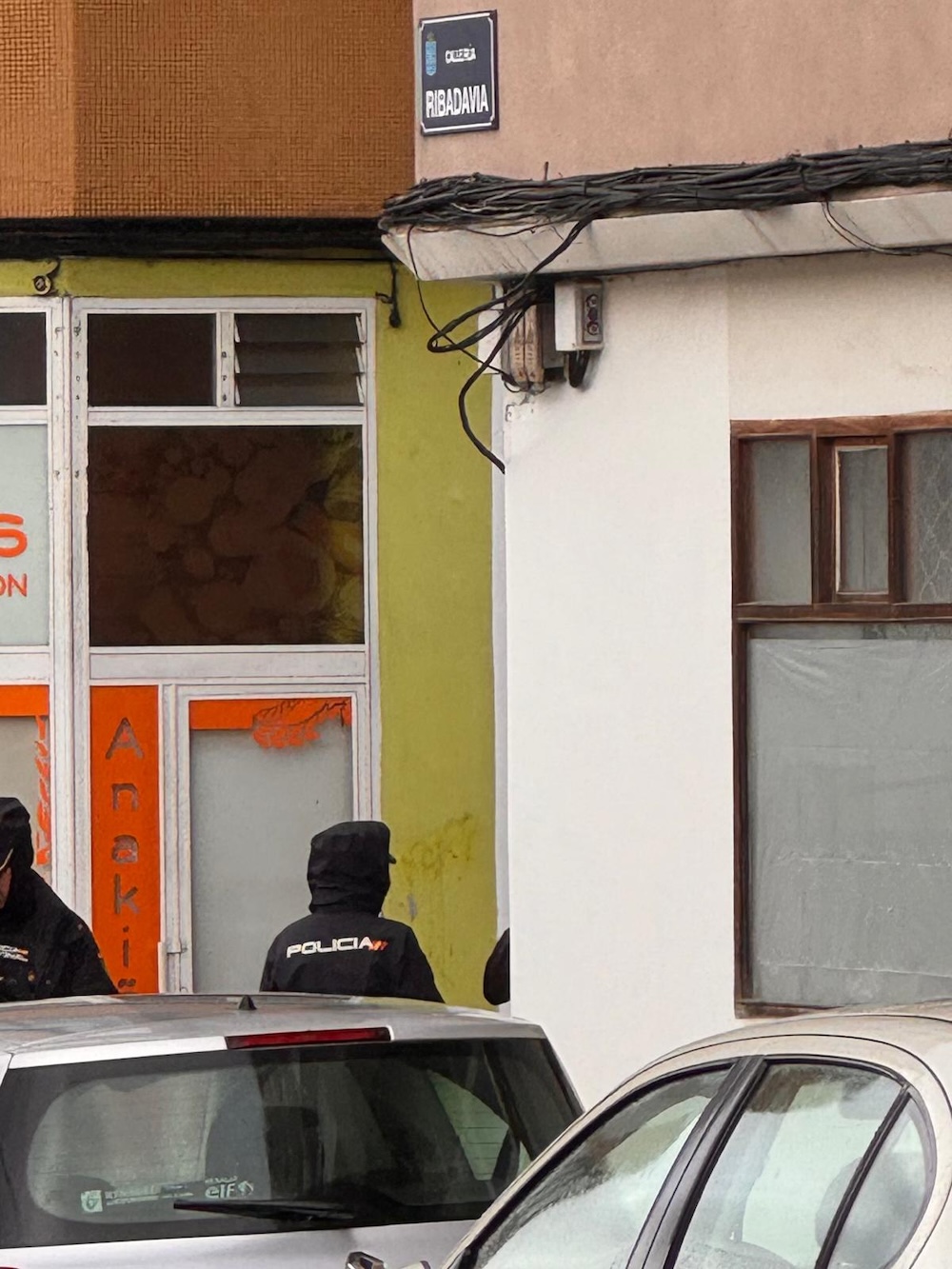 Redada no narcopiso da rua Ribadavia-Os Mallos Coruna 2