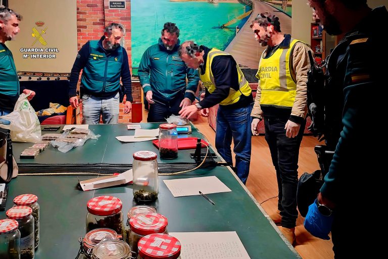 Detido en Cambre con oito quilos de haxix e marihuana