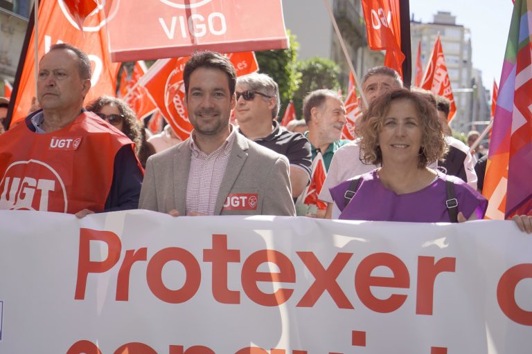 UGT e CC.OO. celebrarán na Coruña o 1 de maio “pola saúde laboral” e “pola paz”