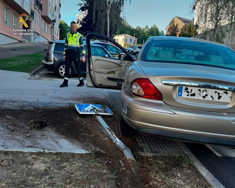 Detido tras esquivar un control e unha perigosa fuxida pola N-VI 