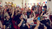Imaxe dunha batalla de debuxo no Autobom 2024