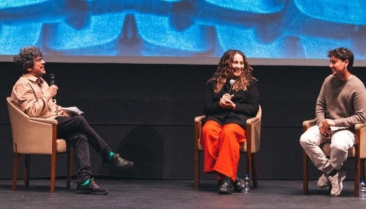 Mara Sánchez e Adam Prieto na Semana do Cinema Galego-Foto-Aigi Boga