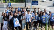 O Depor e da Coruna do Aqui tamen se fala na sua rua-Foto-Javi Quiroga