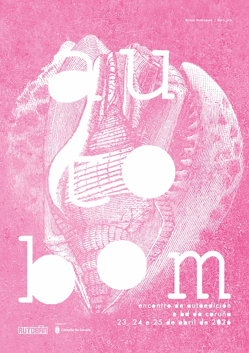 O profesor e debuxante Brais Rodríguez é o autor do cartel deste Autobom, chegando a facer 5 versións do cartel Autobom