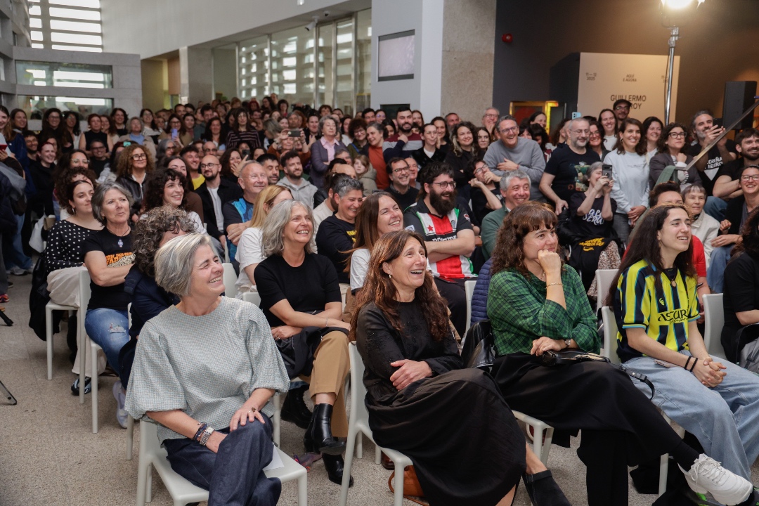 Rodrigo Cuevas e Nuno Pico na Fundacon Luis Seoane-Foto-Concello 2