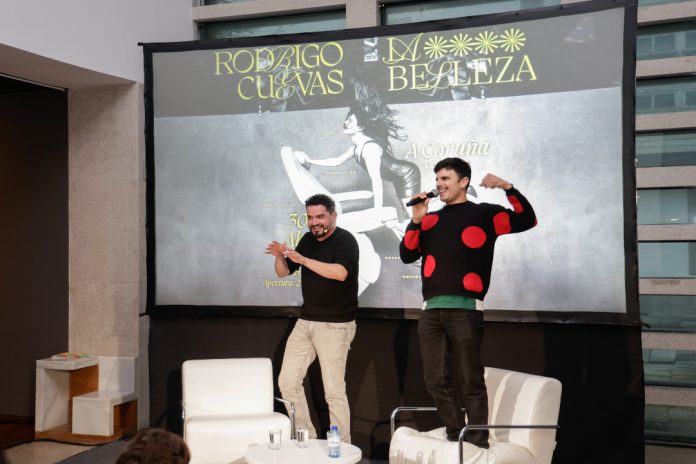 Rodrigo Cuevas e Nuno Pico na Fundacon Luis Seoane-Foto-Concello