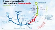 Via Artabra Mapa