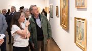 A Alcaldesa na Fundacion Luis Seoane