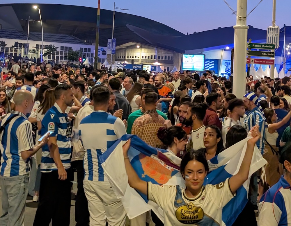 Vivindo o ascenso do Depor na FanZone