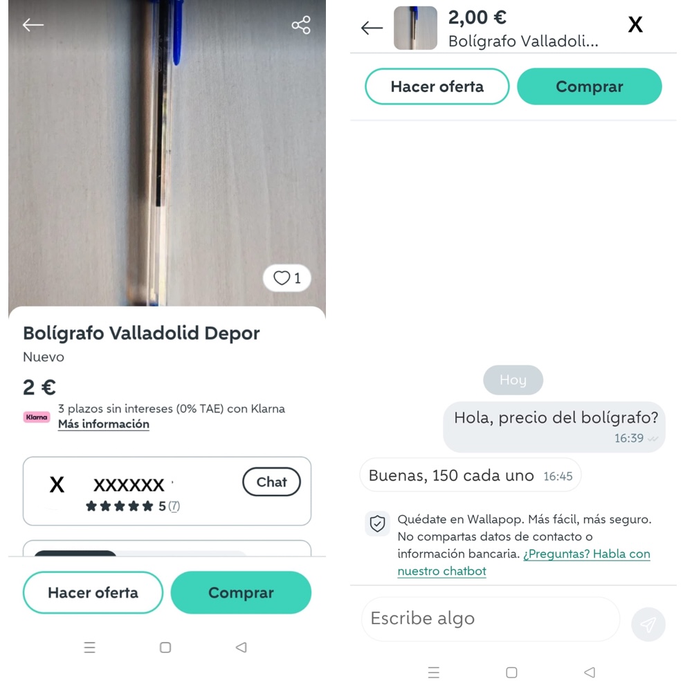 Boligrafo Valladolid -Depor