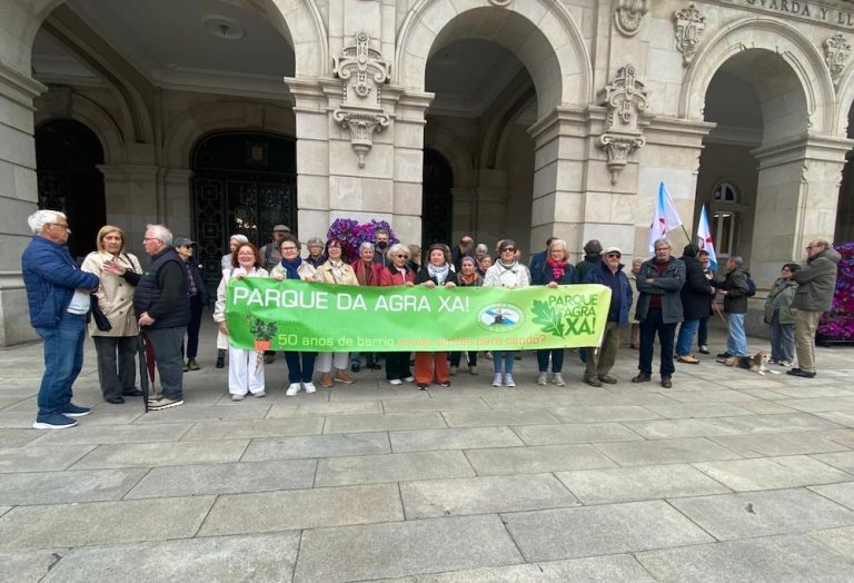 PSOE e BNG sacan adiante o Plan de urbanización do Parque da Agra coa oposición do PP e da veciñanza