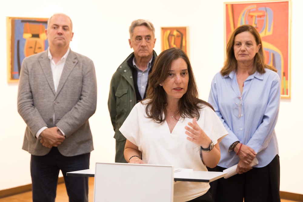 Fundacion Luis Seoane alcaldesa e concelleiro