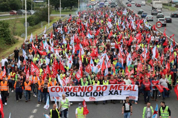 Manifestacion Metal Coruna 2028