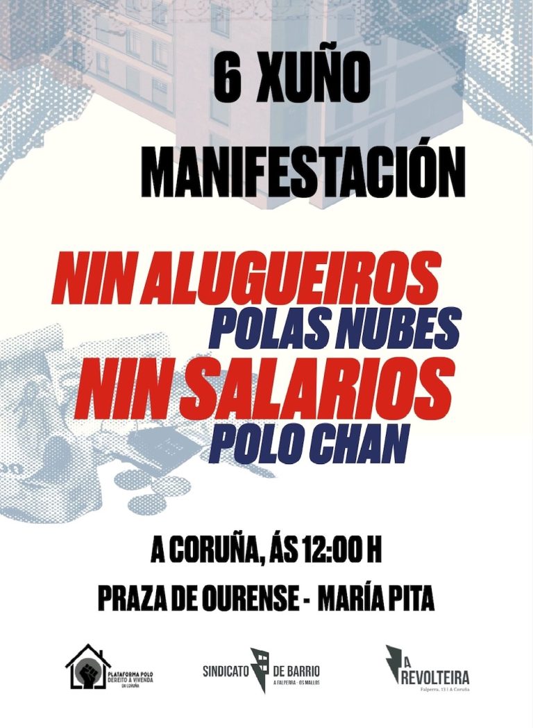 Manifestacion pola vivenda