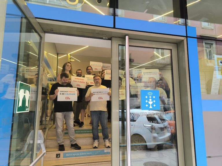 A CIG ocupa, neste intre, sedes da Xunta e do SERGAS contra a pretensión do PP de legalizar o abuso das mutuas