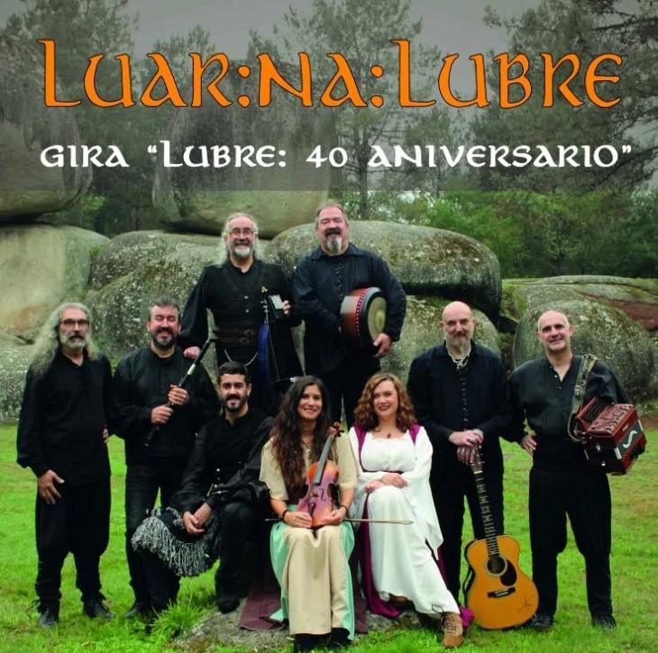 Luar na Lubre presenta este mércores na Coruña ‘Lubre – 40 aniversario’, o seu novo traballo con 13 temas inéditos