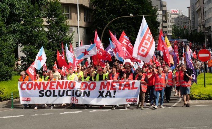 Manifestacion Metal Coruna
