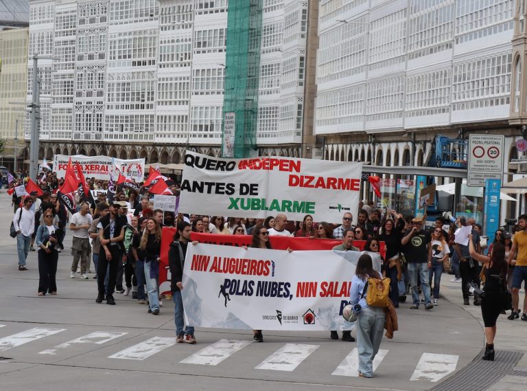 “Que pasa, que pasa? Que non teño casa!”