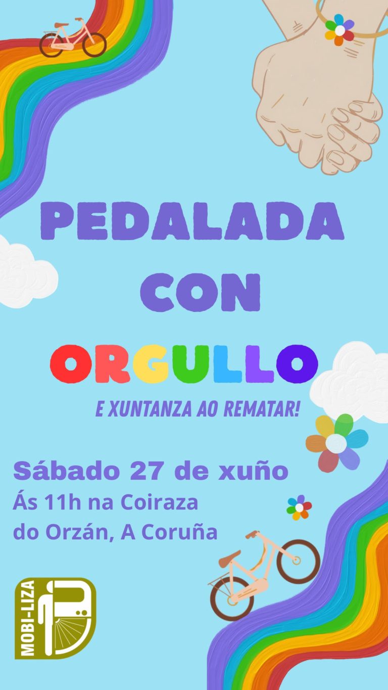 A Coruña pedalea con Orgullo