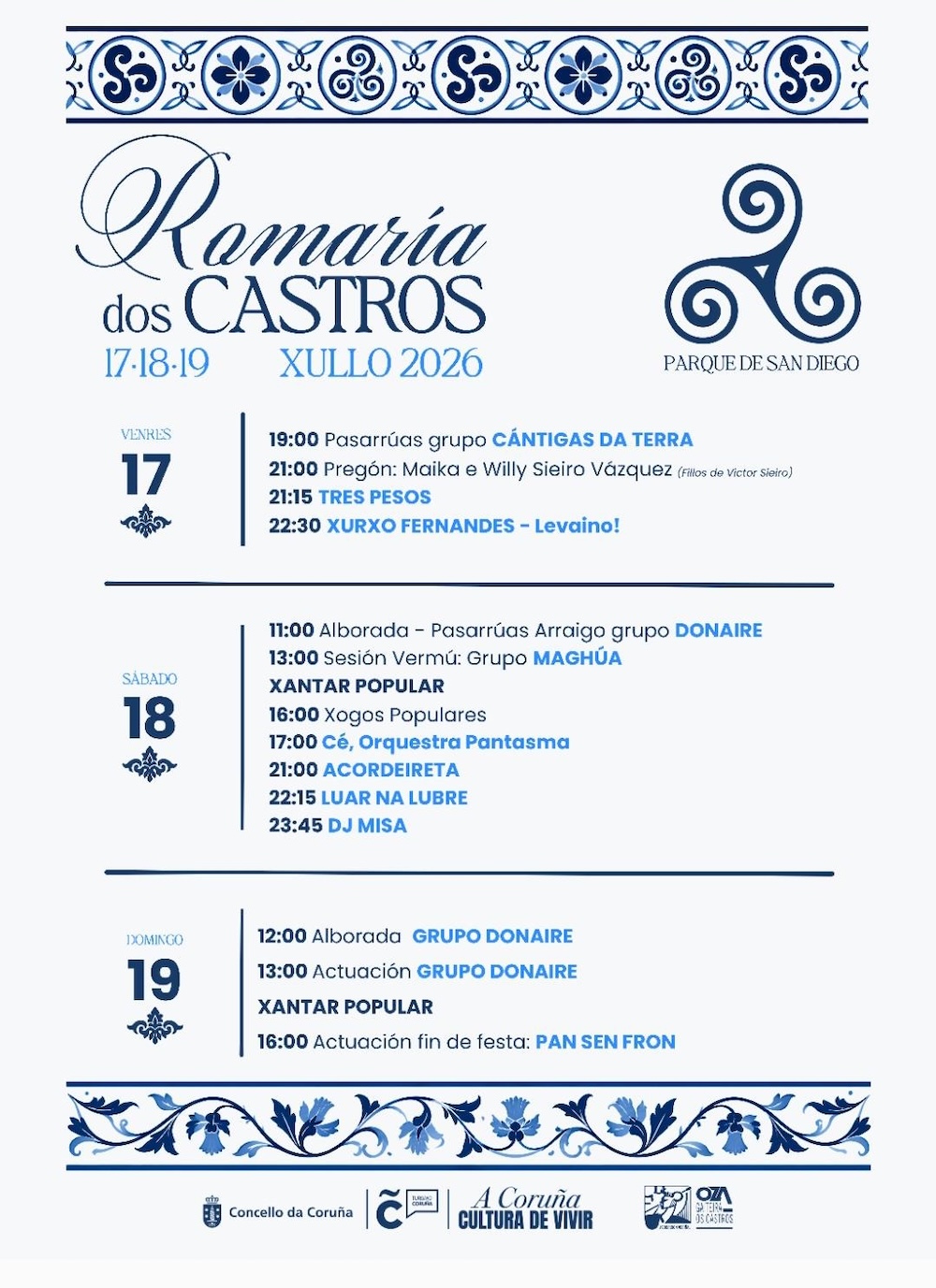 Cartel Romaria dos Castros 2026
