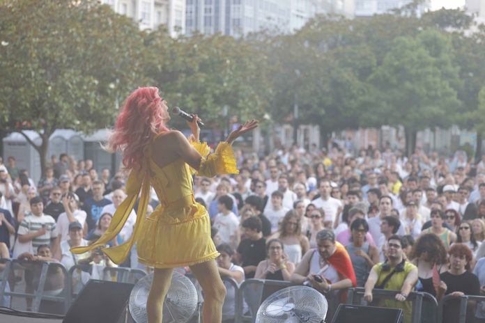 Kika Lorace no Atlantic Pride-Foto-Raúl Lorenzo