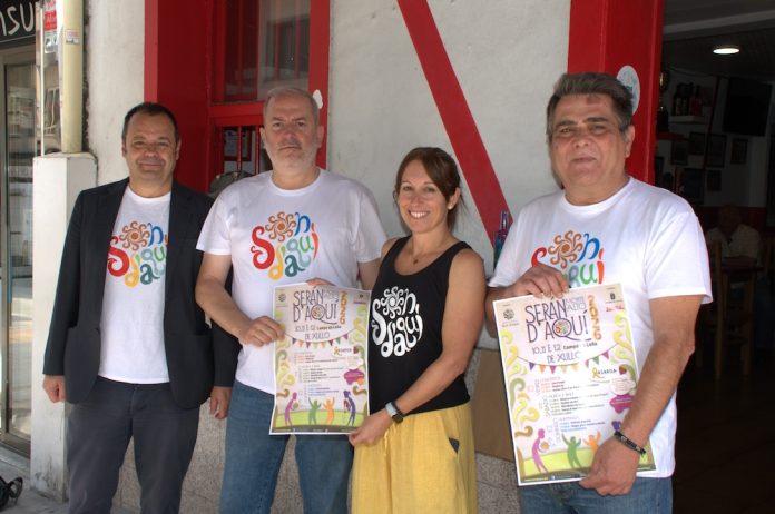 Presentando o Seran de SonDaqui no local do CD Marte