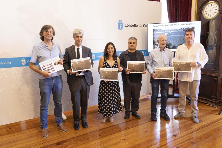 O Concello presenta unha nova edición do calendario histórico