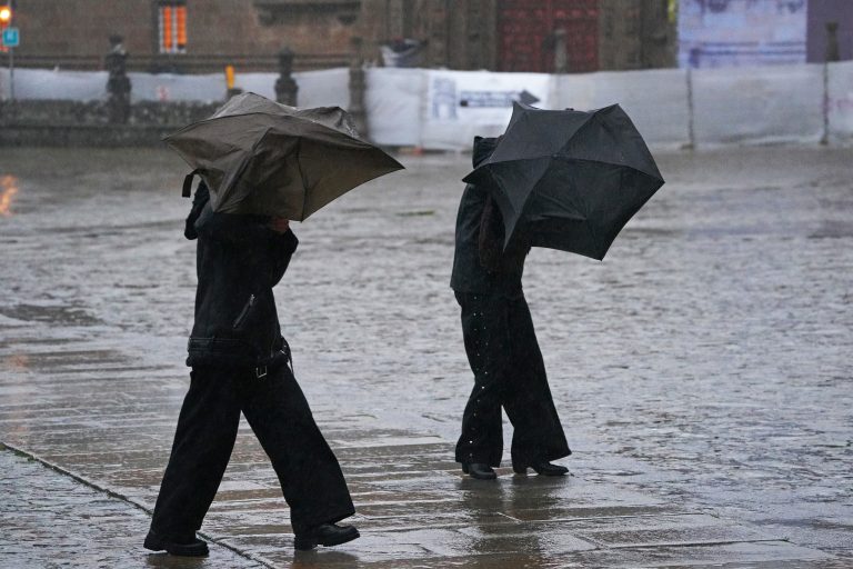 Novas inundacións na Coruña tras as fortes chuvias