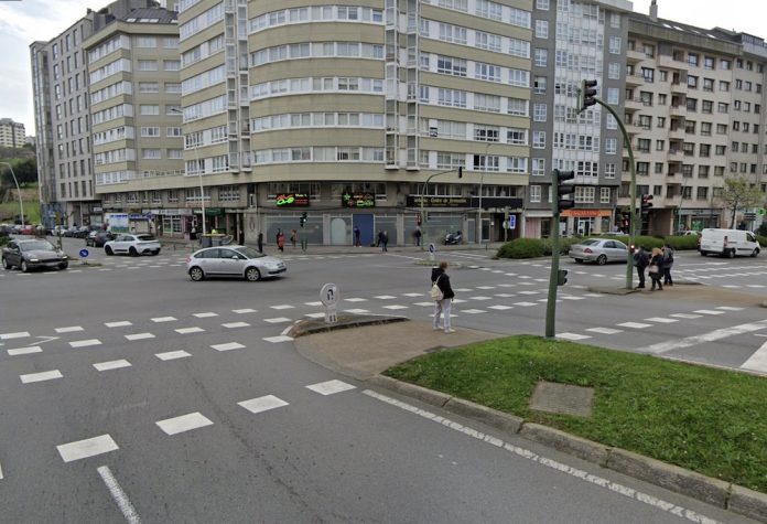 Cruce da Rolda de Outeiro con Perez Arda na Coruna