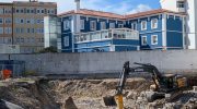 Obras na urbanizacion da Maestranza