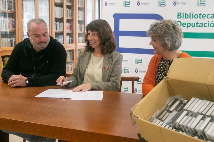 A CRMH da Coruña cede o seu arquivo audiovisual á Deputación para a súa dixitalización