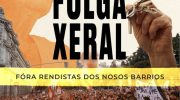 Manifestacion pola vivenda nas Conchiñas Coruña