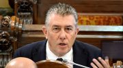 O Concelleiro Ignacio Borrego no pleno