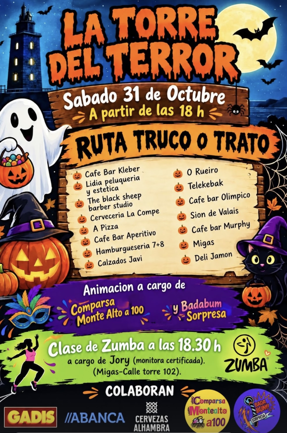 La Ruta del Terror da rua da Torre