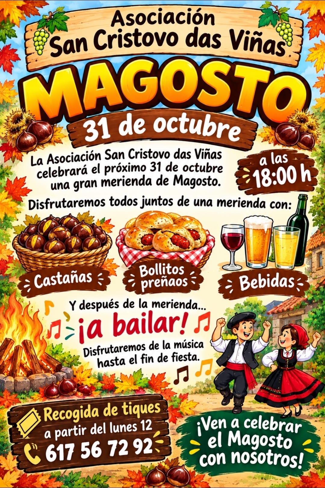 Samain -Magosto San Cristovo das Viñas Coruna