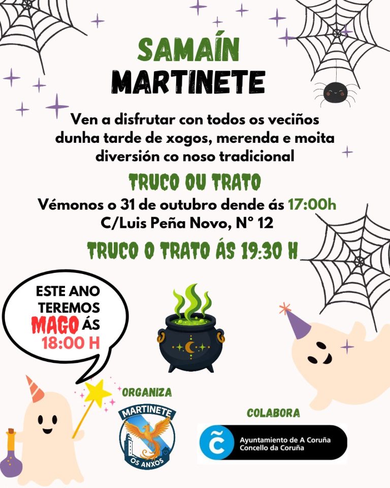 As 10 rutas do Samaín que fan barrio na Coruña: O Martinete e San Cristovo das Viñas