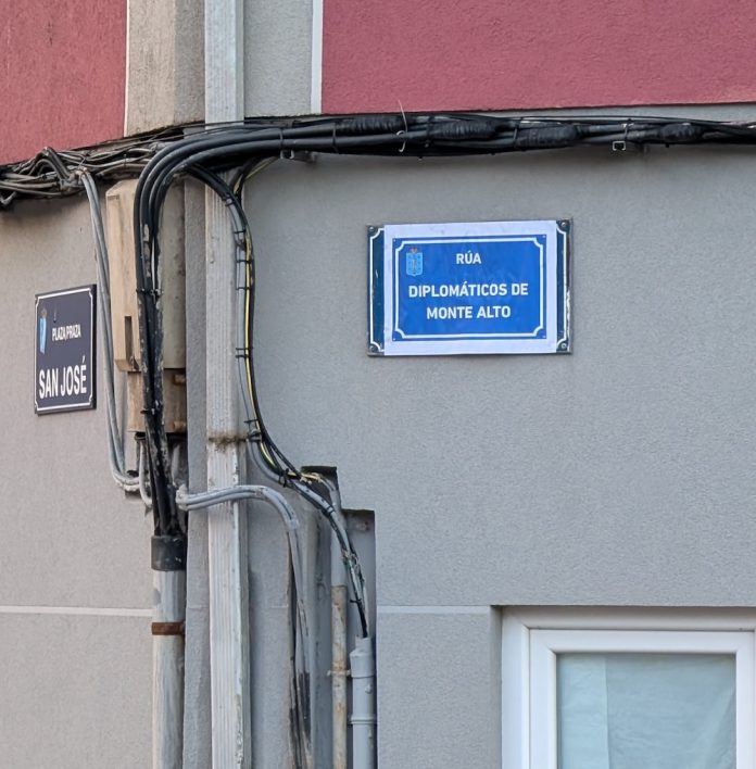 Xa lle cambiaron o nome da rua Diplomaticos de Monte Alto